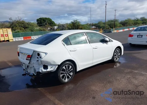 2014 Honda Civic Ex from USA, damaged, VIN 19XFB2F80EE065698